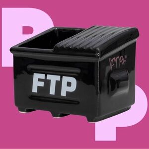 FTP Ceramic Dumpster Ashtray